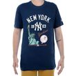 Camiseta Masculina New Era MLB New York Yankees Fan MARINHO-MBI25TSH016- -1-